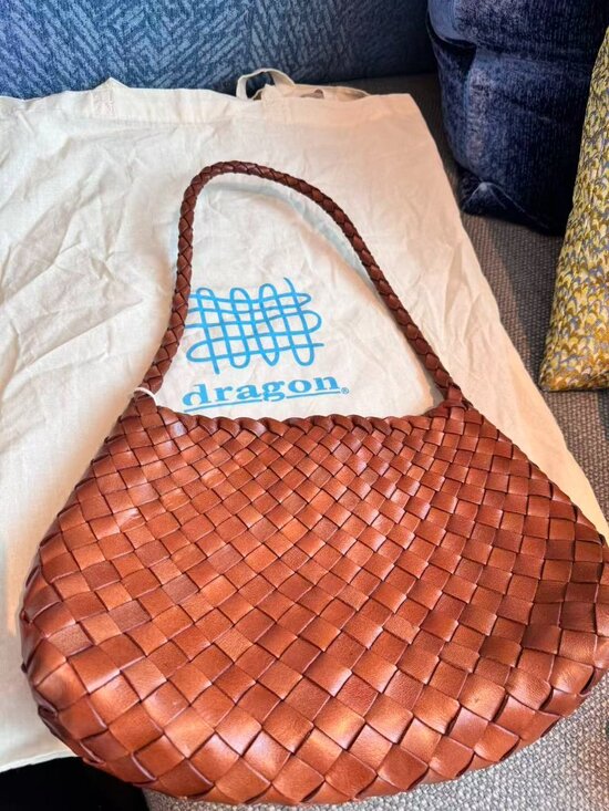 Dragon Diffusion Handbags - Dragon Diffusion Rosanna Woven Leather Bag